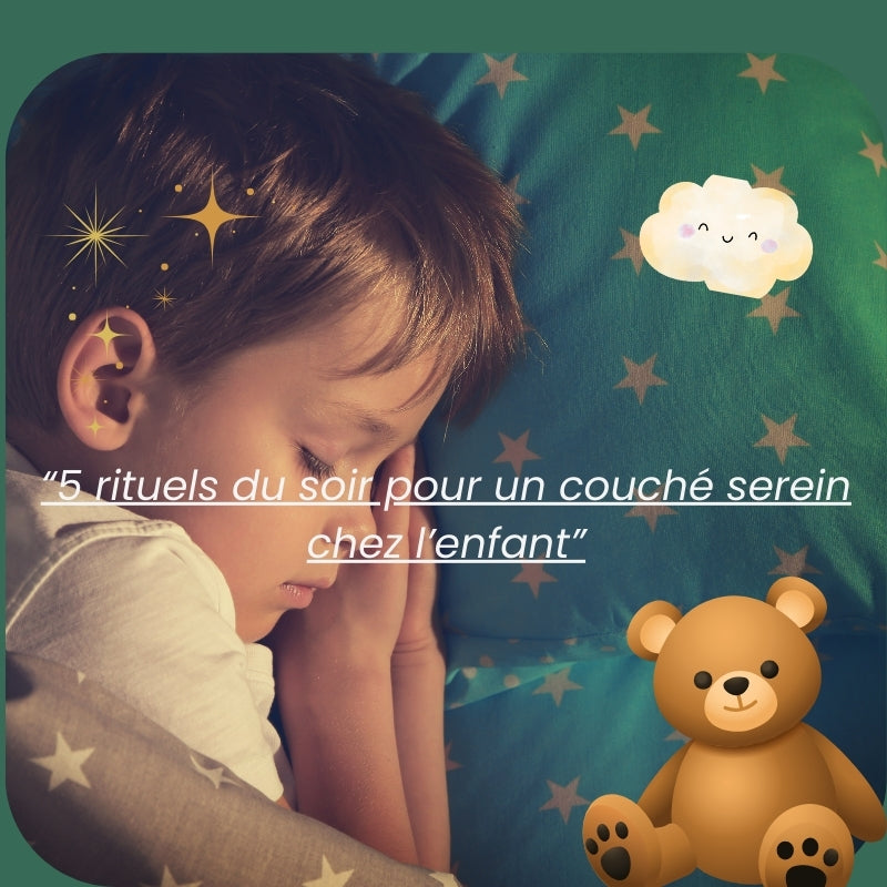 5 rituels du soir pour un coucher serein chez l'enfant