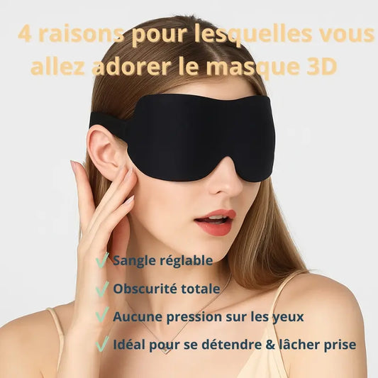 Masque de sommeil 3D