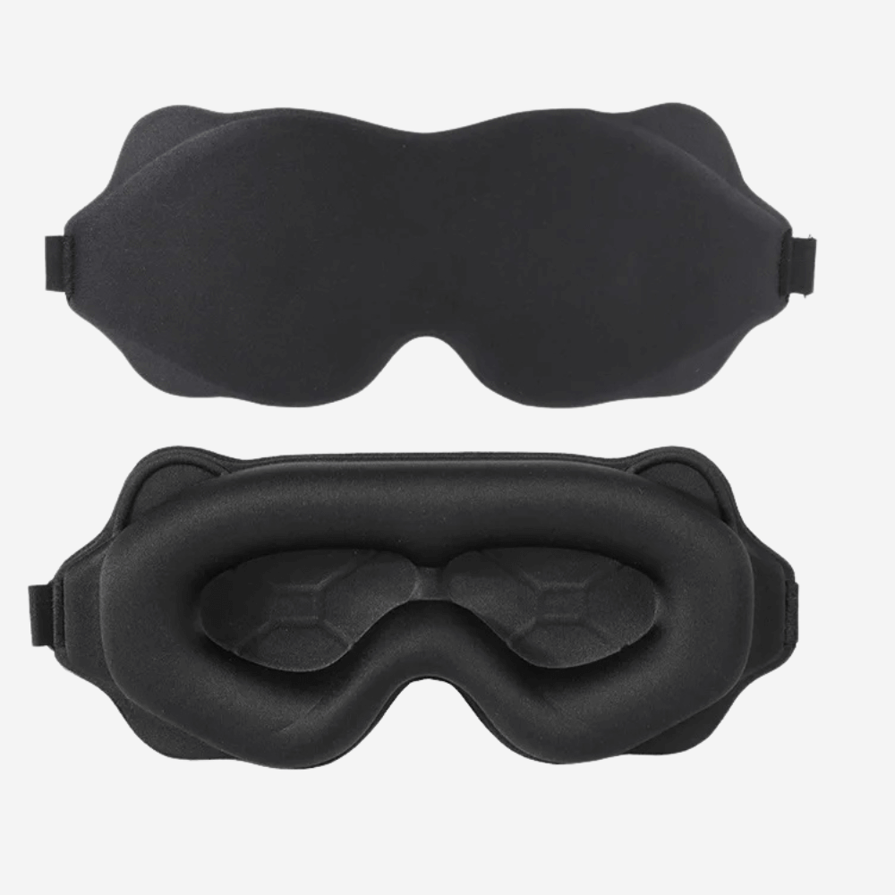 masque de sommeil noir