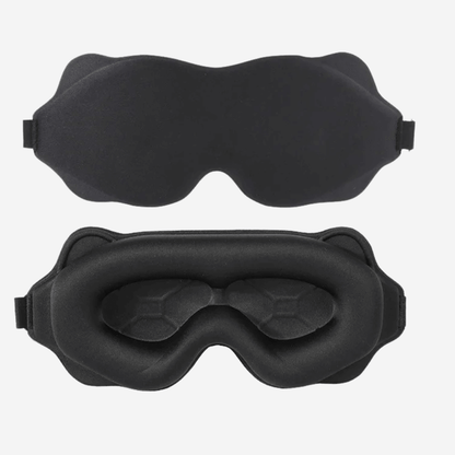 masque de sommeil noir