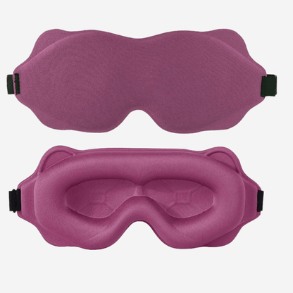 masque de sommeil violet